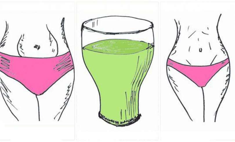 Quema la grasa abdominal en 7 días con esta bebida