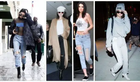 kendall Jeans al mejor estilo de los 90s