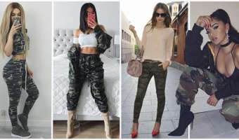 Cómo combinar el Pantalón de Camuflaje para lucir Perfecta