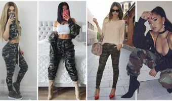 Cómo combinar el Pantalón de Camuflaje para lucir Perfecta