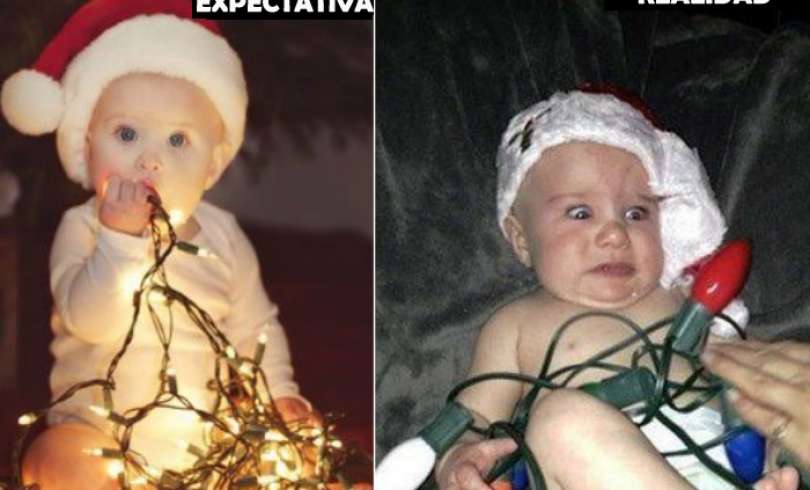 15 fotos de “Expectativa vs Realidad” de Navidad