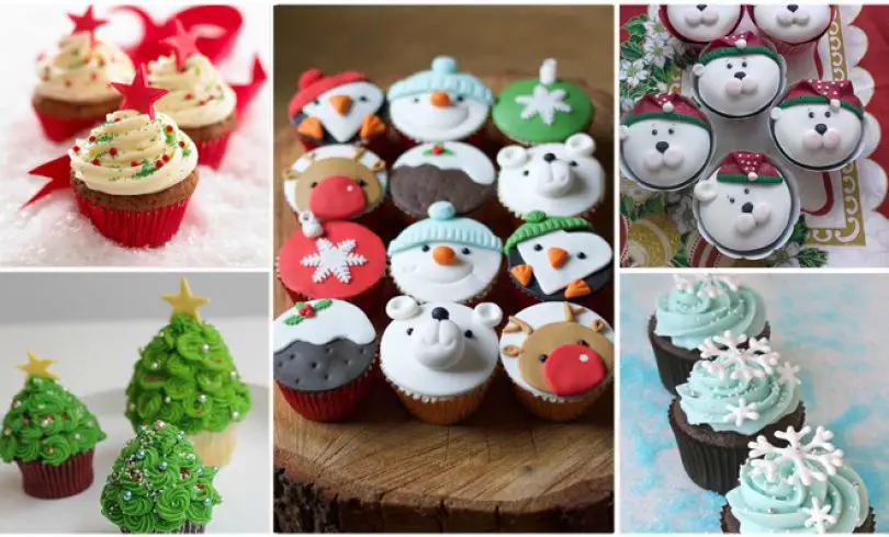 30+ Adorables y Deliciosos Cupcakes de Navidad
