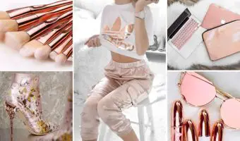 El rose gold esta en tendencia y es el nuevo negro