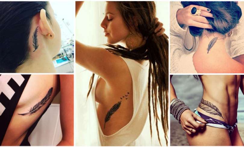 Tatuajes de plumas 2018, al verlos querrás tener uno.