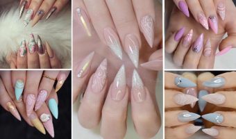 35 Encantadores Diseños de Uñas Puntiagudas que Desearás Tener