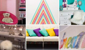 10 DIY ideas de decoración para habitaciones