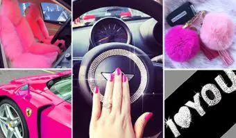 20+ accesorios de coches para chicas girly
