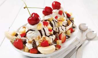 Como Preparar un Banana Split en Casa