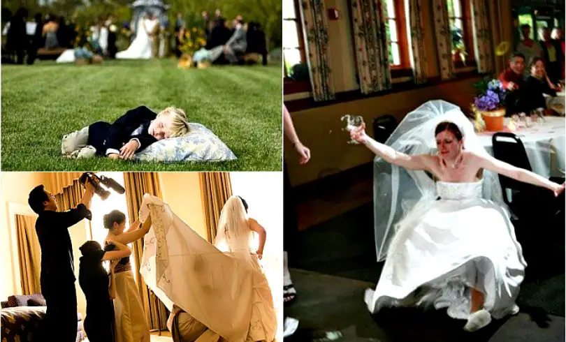 17 momentos divertidos de bodas captados en el momento exacto