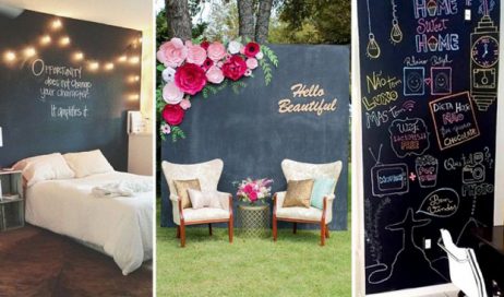 20+ Mejores Ideas para Decorar tu Hogar con Pintura Pizarrón