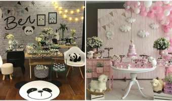 Decoración de Mesa para Baby Shower • Más de 25 Fantásticas Ideas