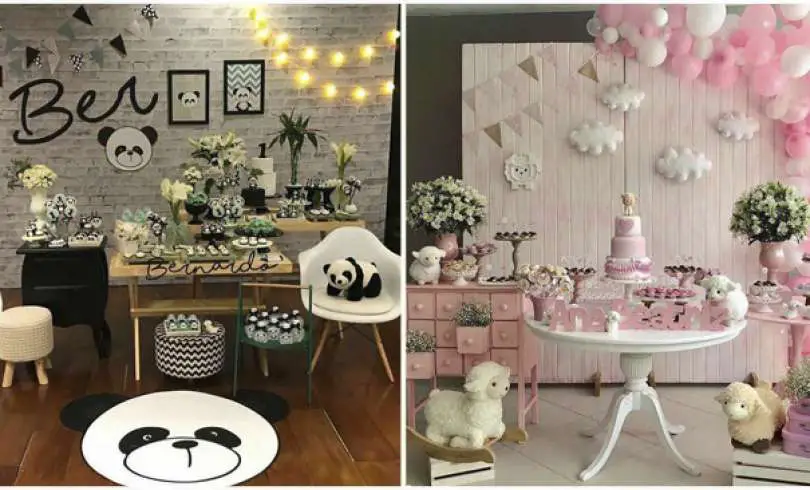Decoración de Mesa para Baby Shower • Más de 25 Fantásticas Ideas