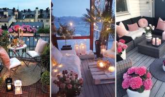 23 Fantásticas Ideas para Decorar Balcones Pequeños