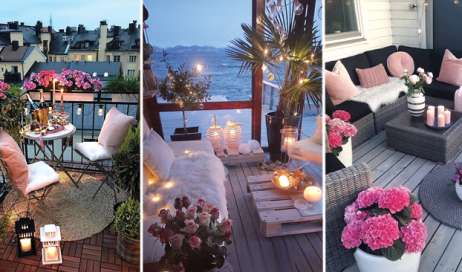 23 Fantásticas Ideas para Decorar Balcones Pequeños