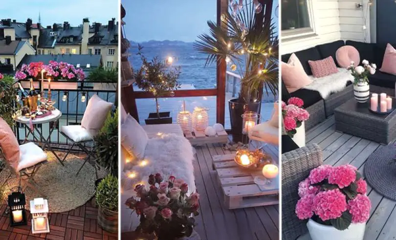 23 Fantásticas Ideas para Decorar Balcones Pequeños