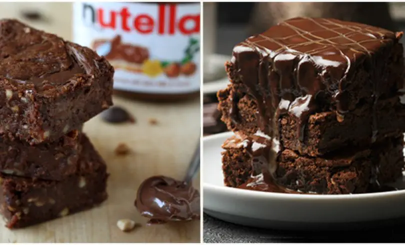 Brownie recipe with 3 ingredients and in 20 min !.  Wow!