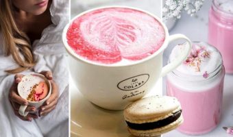 El café rosa llegó para complacer a las chicas girlys