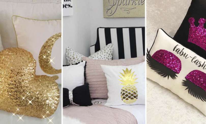 Los más Lindos Cojines para Decorar Cuartos de Chicas