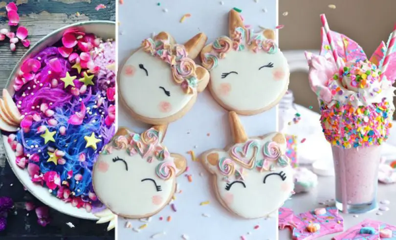 15 Magical Beautiful and Delicious Unicorn Foods