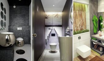 17 Diseños de Baños Pequeños Audaces y Originales