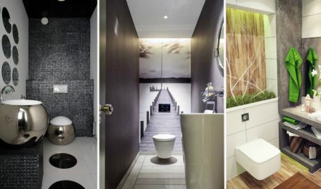 17 Diseños de Baños Pequeños Audaces y Originales