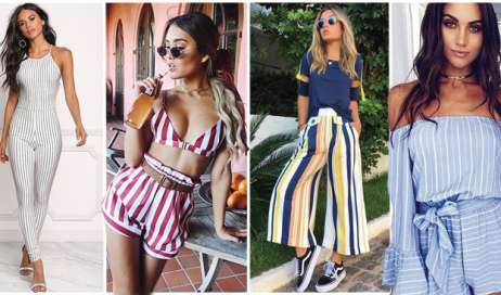 37 Outfits con Ropa de Rayas de Moda para un look con Estilo (2019)