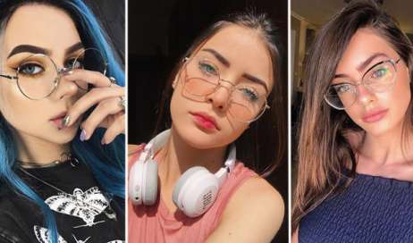 Gafas Transparentes 2019 • 30 Ideas de cómo lucirlas esta Temporada