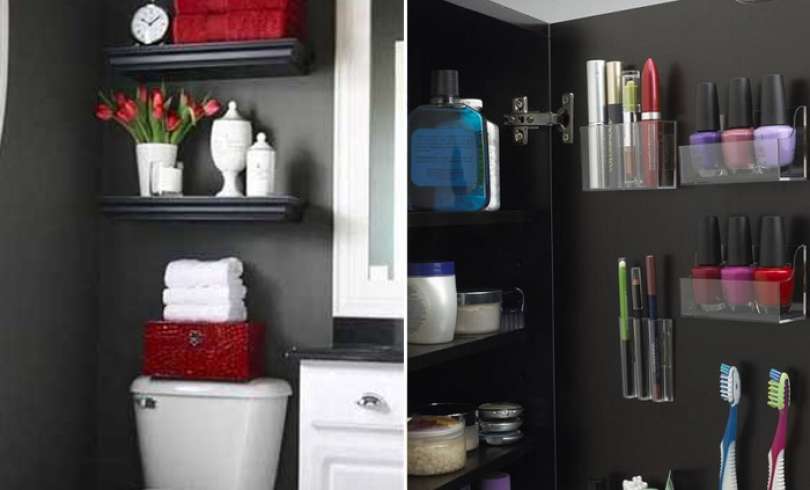 11 ideas de almacenamiento para los baños que te simplificarán la vida