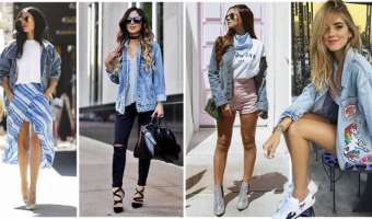20+ Looks con Chaqueta de Jean que te Encantarán
