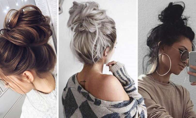 Cómo Hacer un Moño Despeinado • Tutorial Paso a Paso • Messy Bun