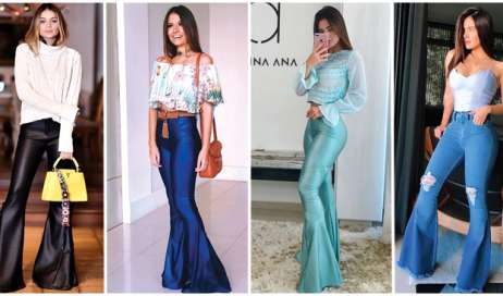37 Hermosos Pantalones Acampanados de Moda (2019)