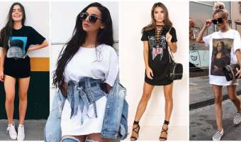 42+ Looks con Camiseta para Lucir Guapa y a la Moda (2019)