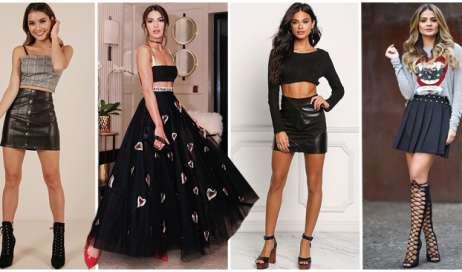 Cómo lucir tu Outfit con Falda Negra para no verte Aburrida (2019)