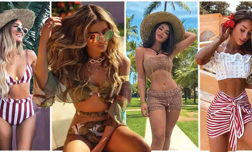 49+ Outfits para ir a la Playa o la Piscina sin perder el Glamour (2020)