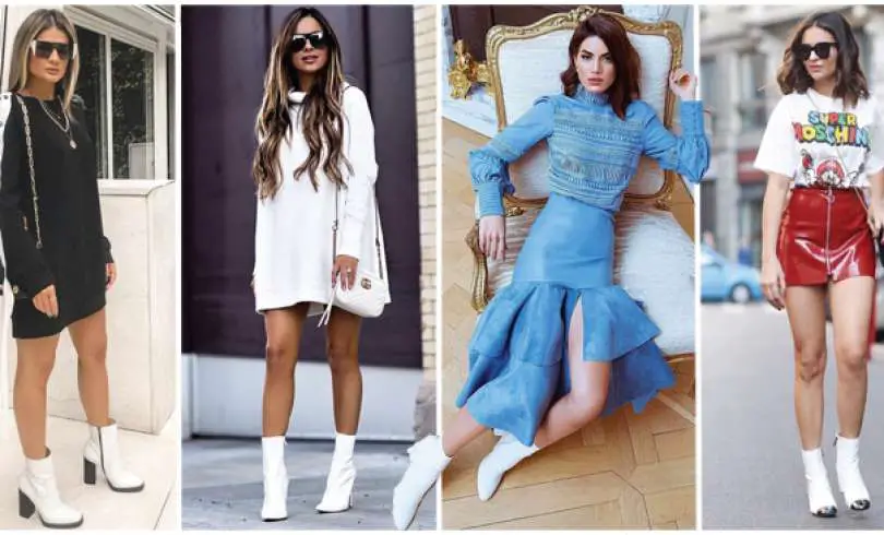 33 Looks con Botas Blancas para Lucir como Toda una ‘Fashion Girl’