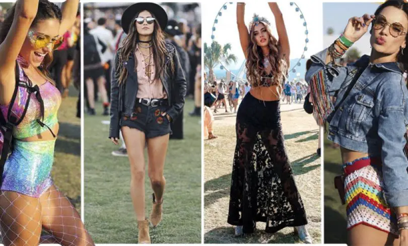 30+ Ideas de Outfits Coachella para Fiestas al Aire Libre
