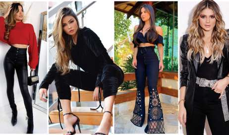 49+ Outfits de Moda con Pantalón Negro (2020)