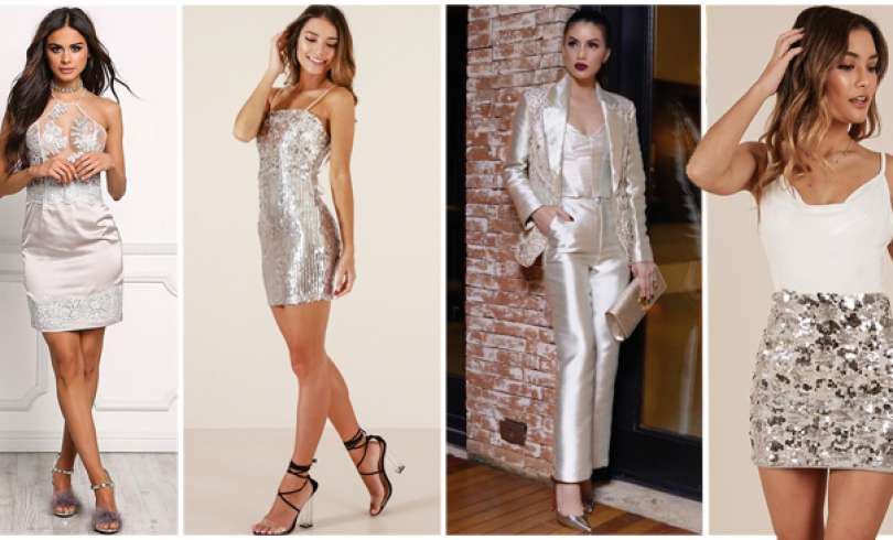 33+ Outfits Plateados para Brillar con Estilo (2019)
