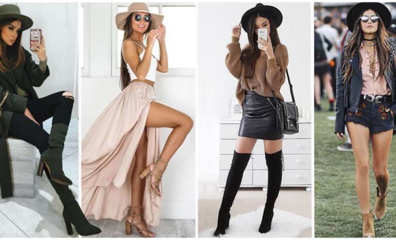 Outfits con Sombreros • 30 Encantadoras Ideas para este 2018