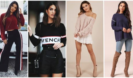 Outfits con Suéter • 39+ Ideas para que Luzcas súper Guapa