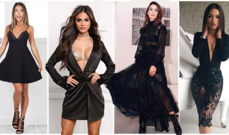 Vestidos Negros de Moda para lucir Glamurosa en un Día Especial