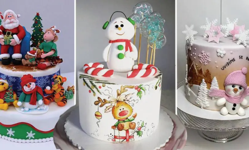 Wonderful Christmas Cakes You Will Love and Can Make at Home