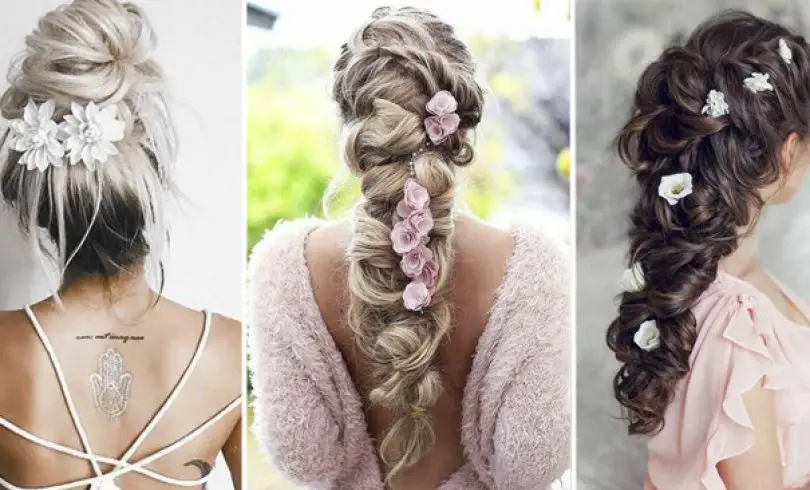 15+ Peinados con Flores que te harán lucir más Bella