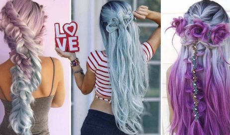 Tendencias Fantásticas de Peinados de Colores (2020)