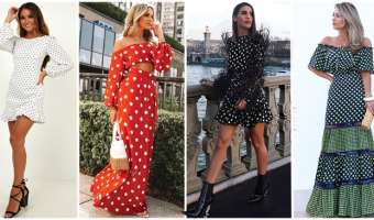 45+ Outfits con Ropa de Lunares para Lucir Esplendida y a la Moda