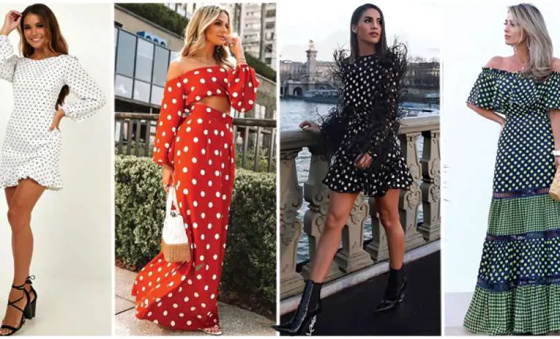 45+ Outfits con Ropa de Lunares para Lucir Esplendida y a la Moda