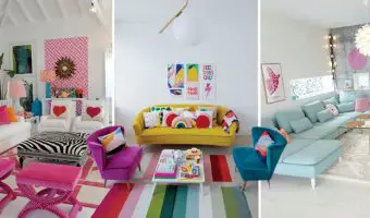 29 Encantadoras Ideas de Salas Decoradas Coloridas