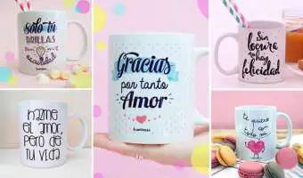 20 Encantadoras Ideas de Tazas Personalizadas con Frases