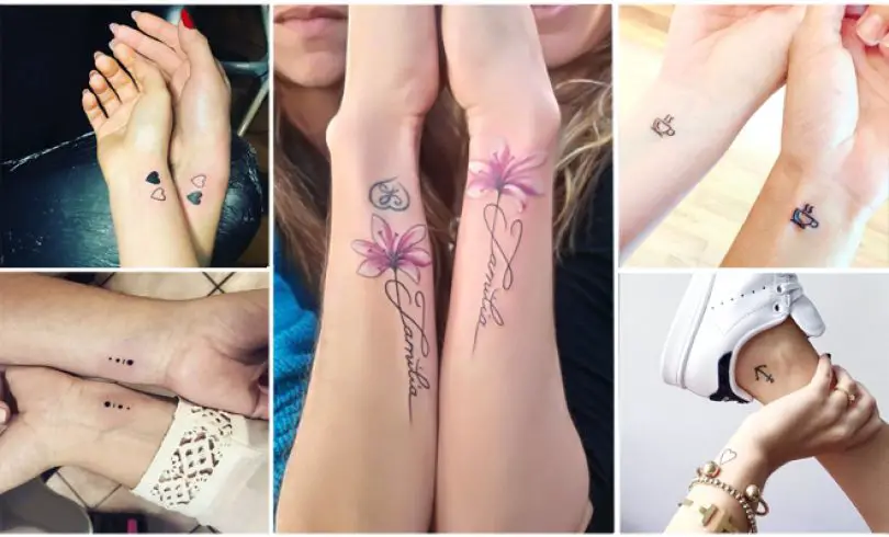 50 Tatuajes para BFF con el cual podrán Inmortalizar su Amor