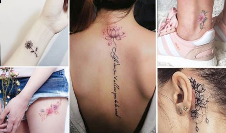 43+ Tatuajes de Flores que te Encantarán